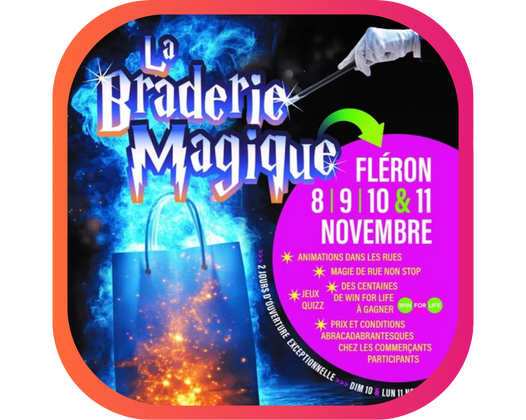LA BRADERIE MAGIQUE DE FLÉRON 2025
