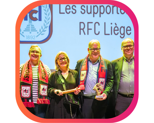 PRIX DU FAIR PLAY POUR DES SUPPORTERS LIÉGEOIS