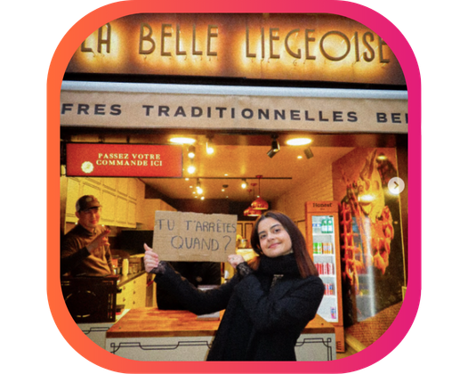 LA BELLE - GAUFRE - LIÉGEOISE