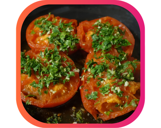 TOMATES À LA PROVENCALE AU BBQ