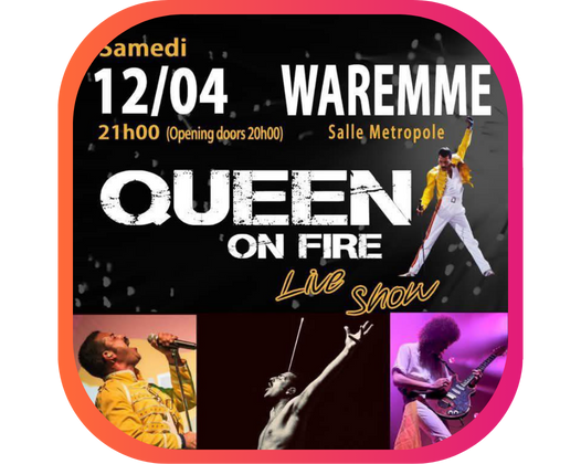 QUEEN ON FIRE