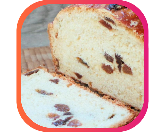 PAIN CRAMIQUE AUX RAISINS