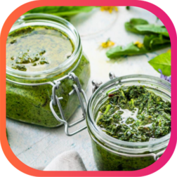 PESTO AUX ÉPINARDS FRAIS