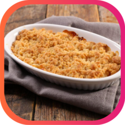 CRUMBLE DE COURGE MUSCADE ET PATATE DOUCE